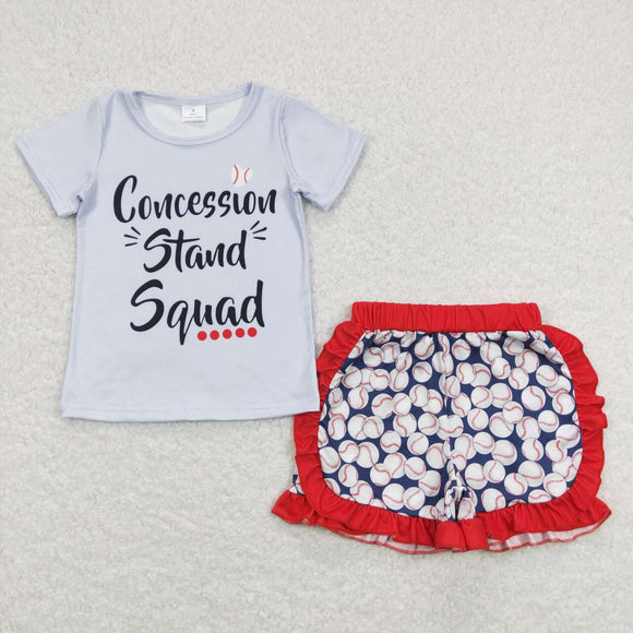 GSSO0484-- rugby white red girls outfits
