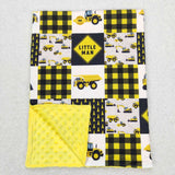 BL0101--little man yellow blanket