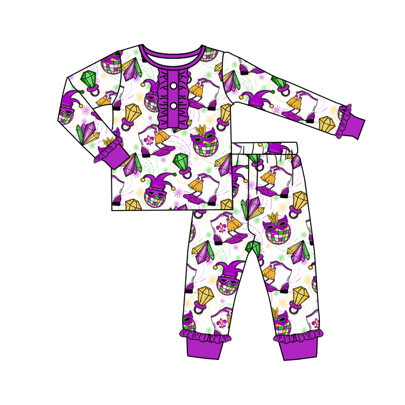 Kids' Mardi Gras Pajamas