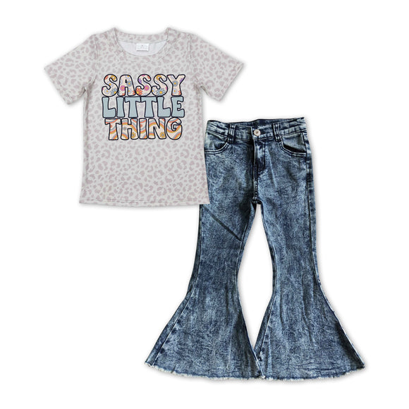 GSPO1150--sassy little thing top + jeans outfits