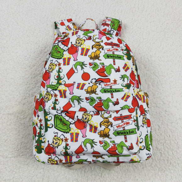 BA0138-- High quality Christmas cartoon backpack