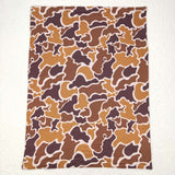 BL0109--camo brown blanket