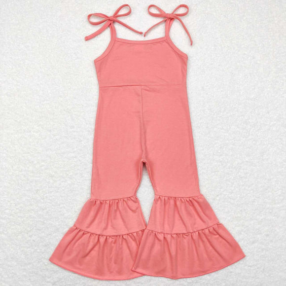 SR0715---pink  suspender jumpsuit