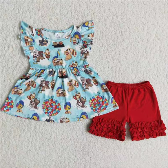 dog print Girl's Summer outfits
