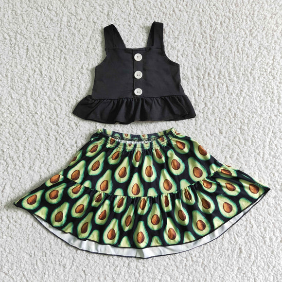 black top +avocado girl clothing