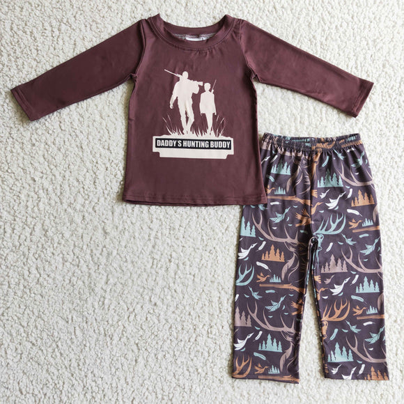 brown daddy's hunting buddy clothing