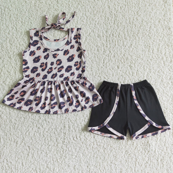 leopard summer girl clothing