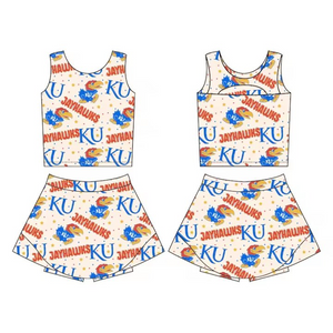 custom style moq 3 KU Cheerleader uniform