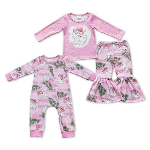 Christmas Santa tree  pink clothing