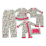 Christmas cartoon  adult and kids pajamas