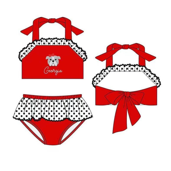 Deadline May 1 Georgia girls 2pcs swimsuit