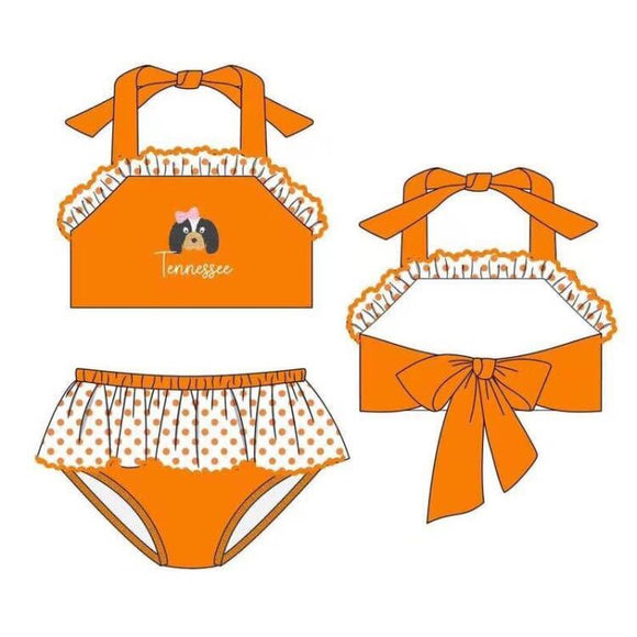 Deadline May 1 tennessee girls 2pcs swimsuit