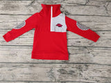 MOQ 3 custom style Arkansas boys pullover