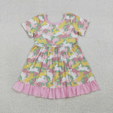 Family Matching Adult Baby girls Easter bunny camo clothes