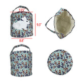 BA0157--- Easter rabbit basket bag