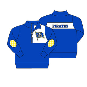 MOQ 3 custom style PIRATES BOY pullover