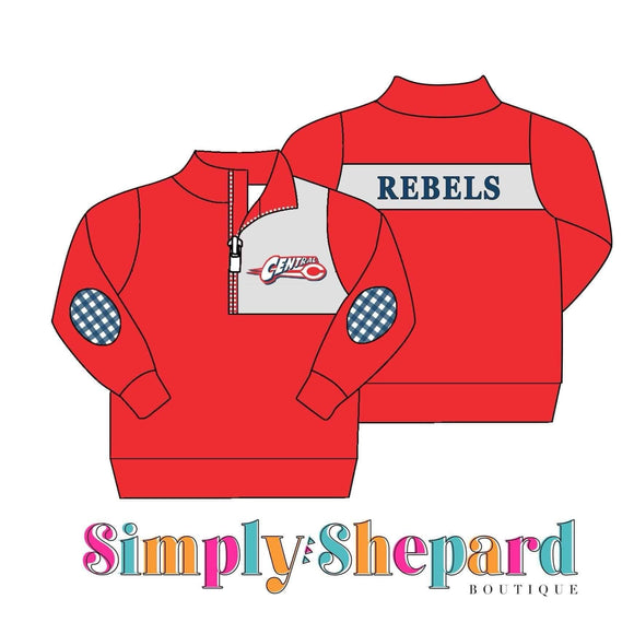 MOQ 3 custom style kids and adult REBELS pullover