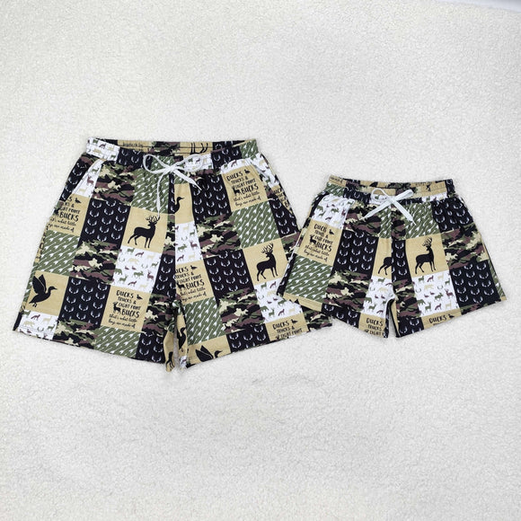 hunting  kids and adult summer Swimming trunks