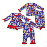 Christmas princess cartoon kids clothing