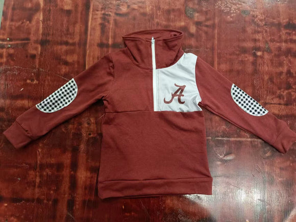 custom style moq 3  Alabama boy pullover