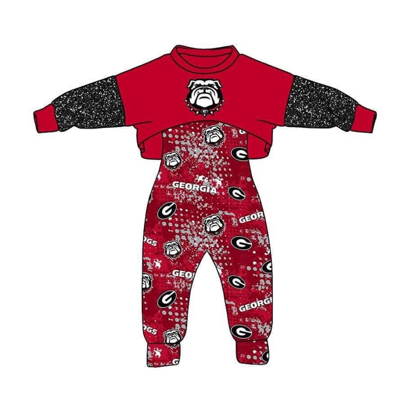 moq 3 custom style  Georgia two-piece outfits