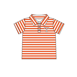 moq 3 short sleeves Tennessee boys team polo shirt