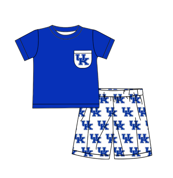 moq 3 custom style Kentucky boy outfits