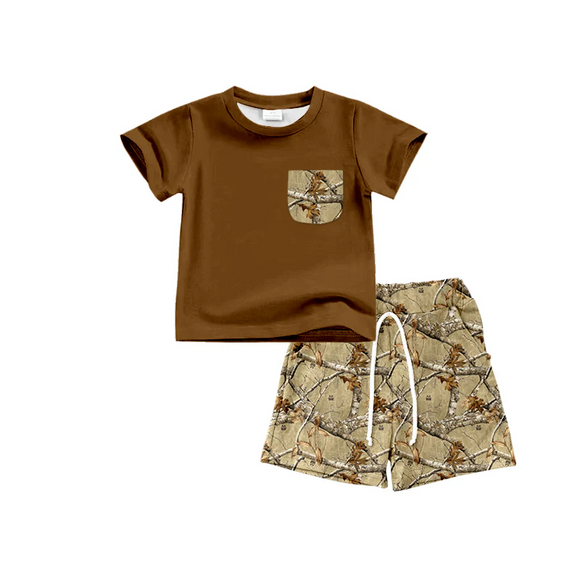 Deadline May 27 summer short sleeve hunting boy outfits