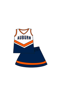 MOQ 3 custom style   AUBURN girls clothes