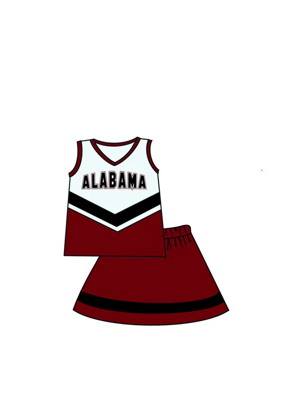 MOQ 3 custom style   Alabama girls clothes