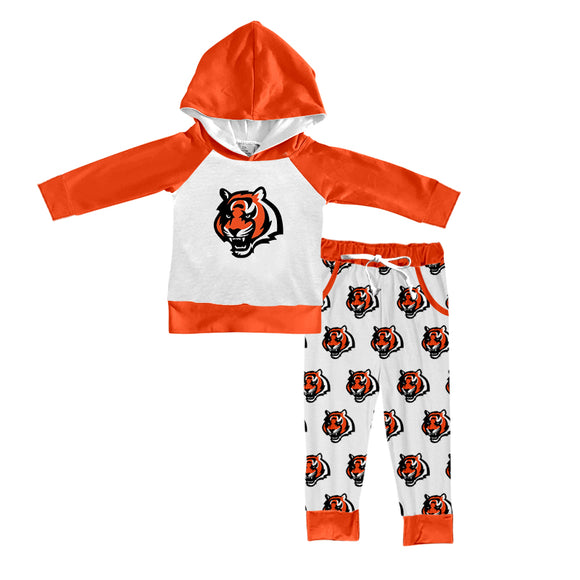 MOQ 3 custom style bengals hoodies BOY clothing