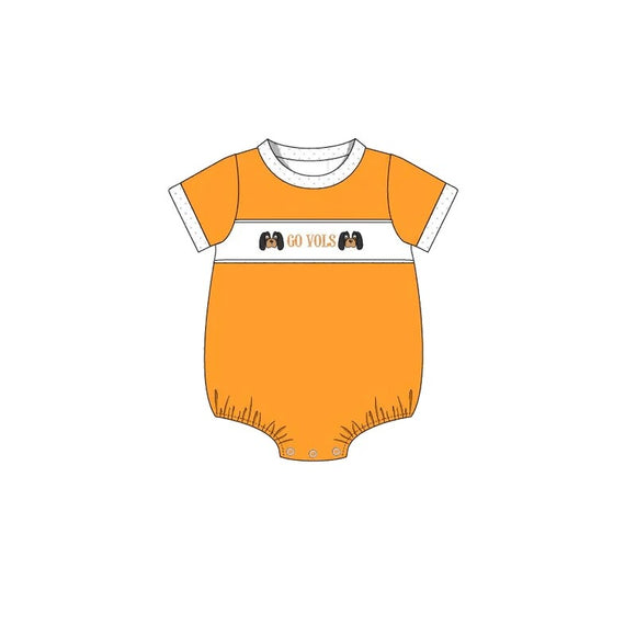 moq 3 custom style  GO VOLS romper