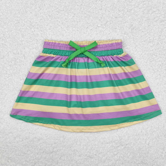 GLK0037 -- Purple-green stripe skrits