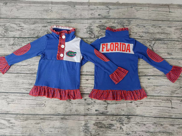 MOQ 3 custom style FLORIDA girl pullover