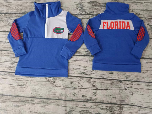 MOQ 3 custom style FLORIDA boy pullover