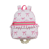 BA0233-- High quality bow pink backpack