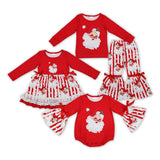 Christmas Santa red kids clothing