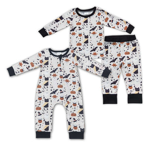 Halloween bat kids pajamas