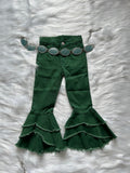 new style green jeans