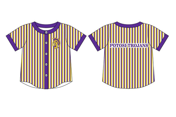 MOQ 3 custom style TROJANS milk silk TOP