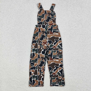 SR1987  hunting camo girls jumpsuit