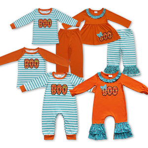 Halloween boo kids clothing