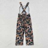 SR1987  hunting camo girls jumpsuit