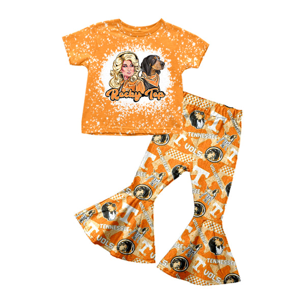 moq 3 custom style Tennessee girls outfits