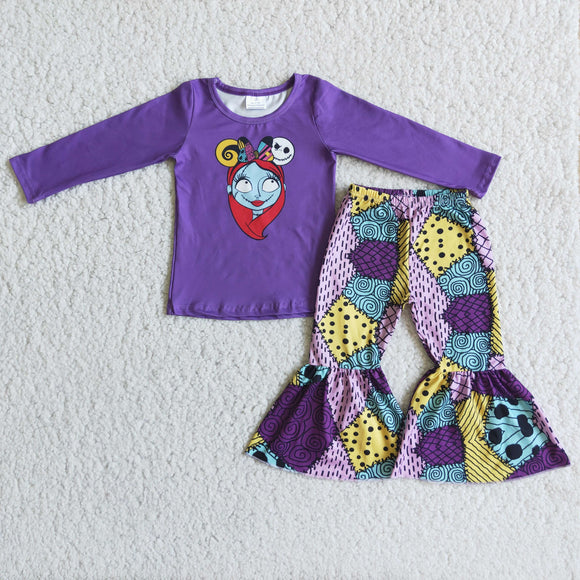 Halloween long sleeve PATCH  purple outfits