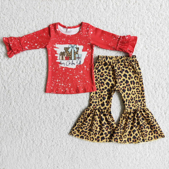 Christmas gift red girls clothing