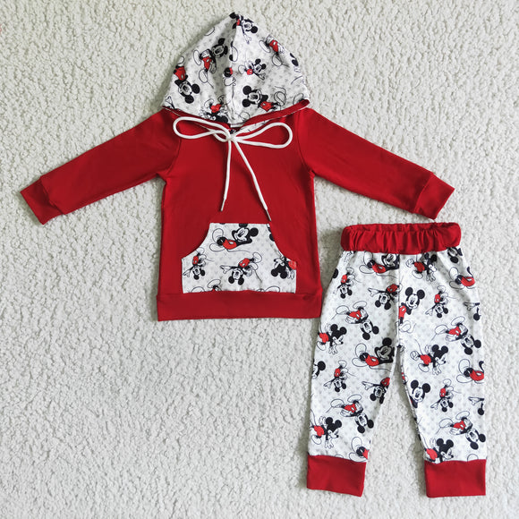 6 A30-12 red boy hoodie outfits