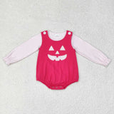 Matching Baby girls Halloween  Embroidery smile clothing