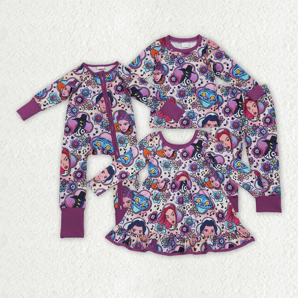 Matching Baby girls Kpop long sleeves clothing