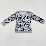 Matching Baby boys camo long sleeve top clothing